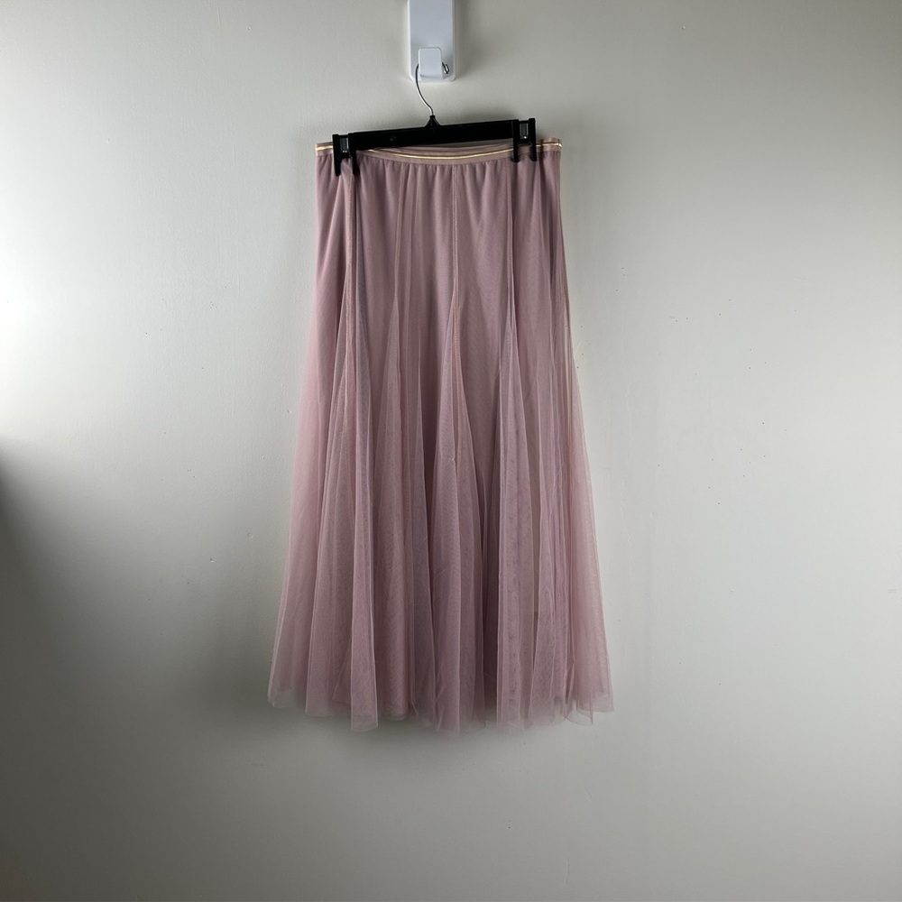 Chicwish Layered Dusty Rose Tulle Skirt